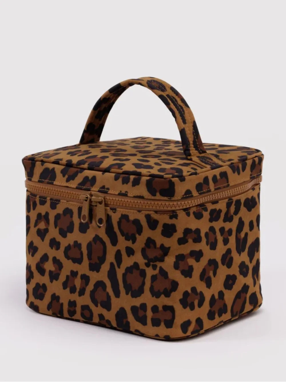 BAGGU Large Cosmetic Case In Leopard